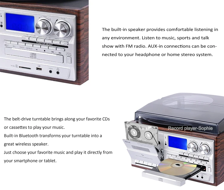 Vinyl-Plattenspieler