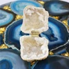 Natural Whitewater Crystal Cluster jewelry box,Geode Box with Druzy