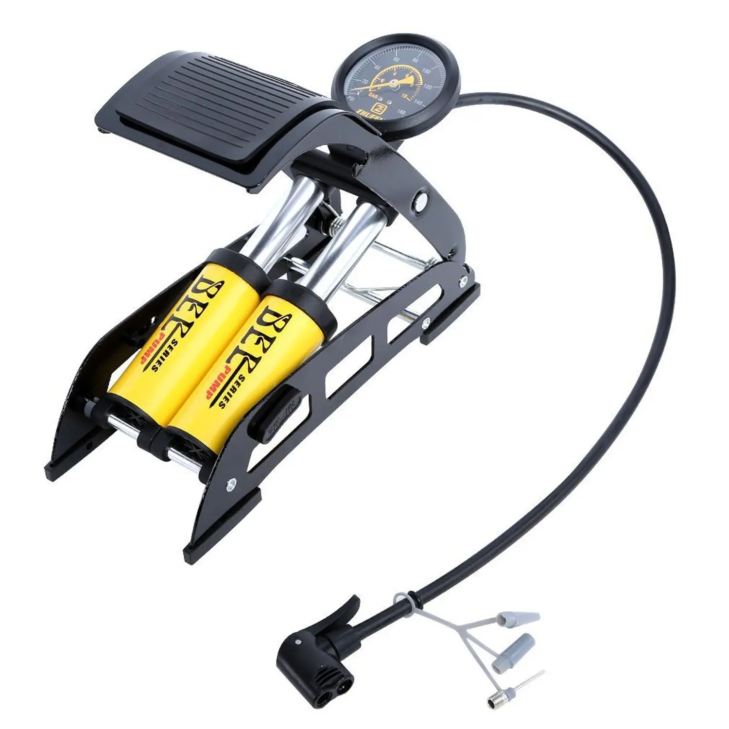 pedal bike pump