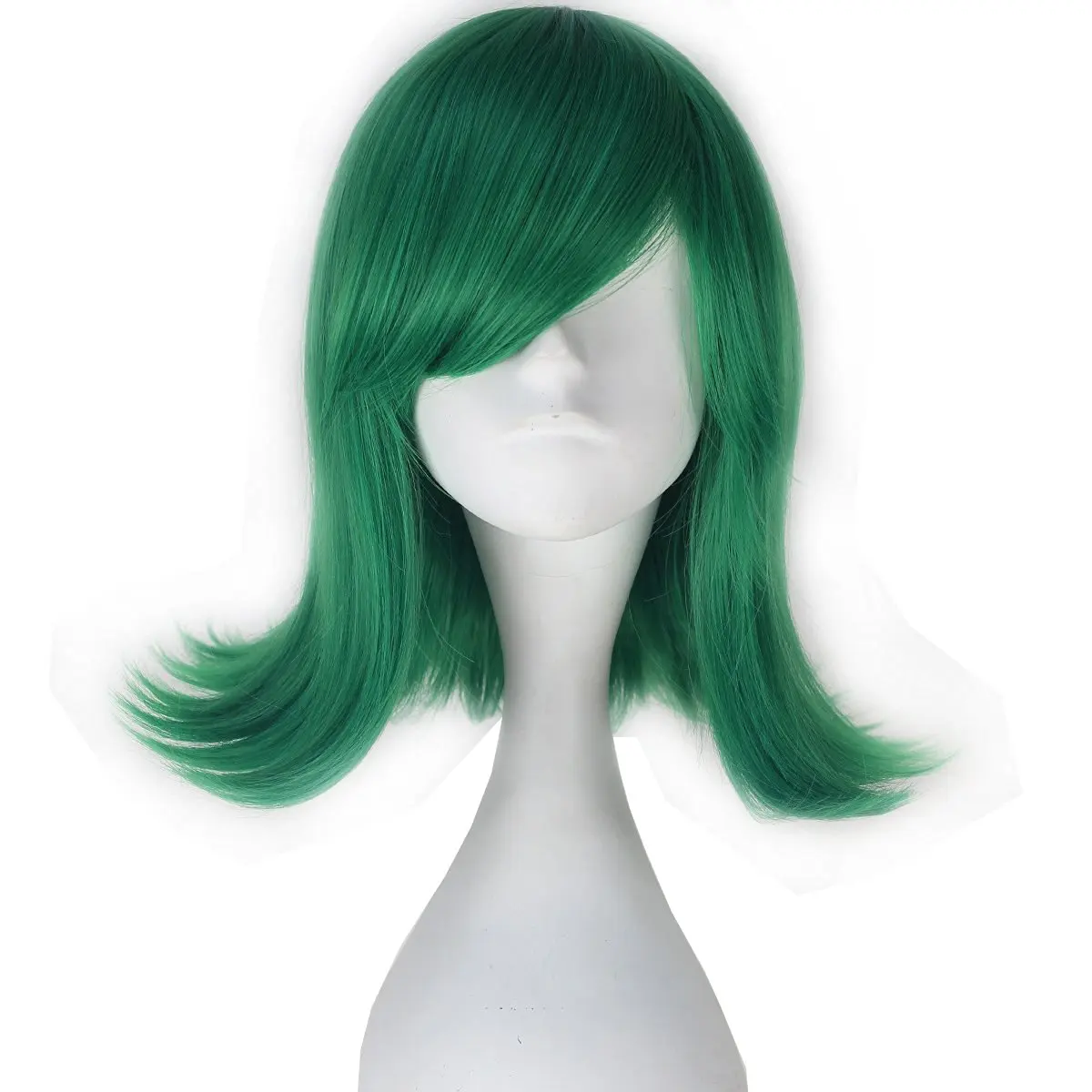 17.99. Miss U Hair Girl Adult Synthetic Short Wavy Green Hair Anime Cosplay...