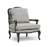 Wholesale studio classic antique french accent chair American style living room wooden chair