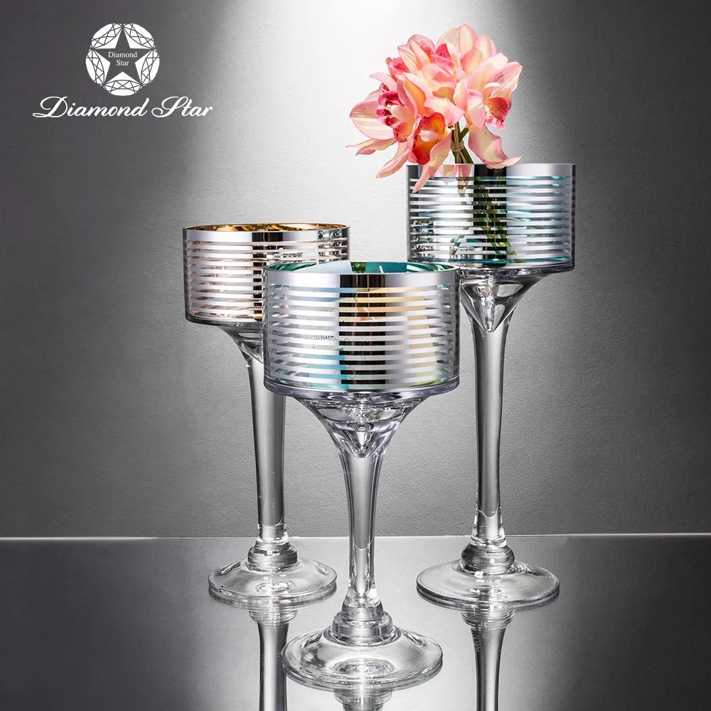 Bulk Wholesale Mercury Candle Wedding Home Table Centerpieces