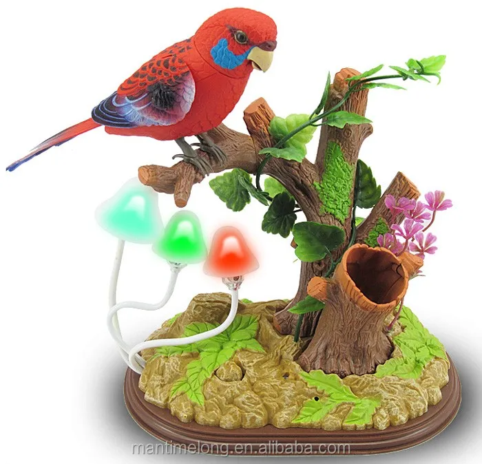 singing parrot toy