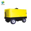 350 cfm air compressed diesel screw air compressor for quarry with jack hammer and road construction