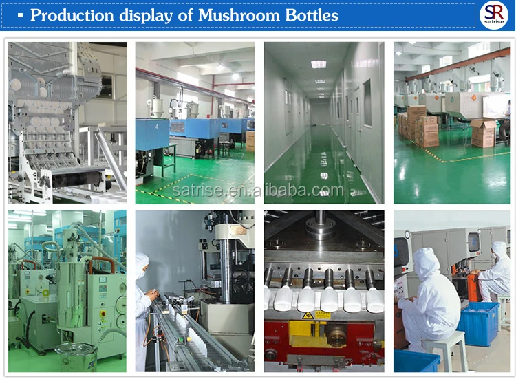 High temperature resistance 750ml PP plastic bottle for mushroom cultivation