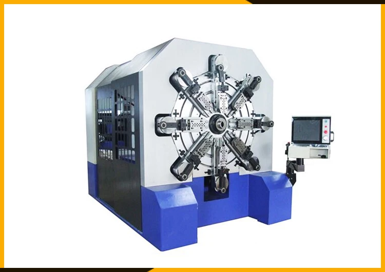 新型3d 数控弹簧线材成型机