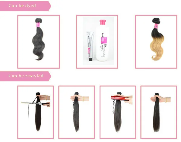 can be dyed & can be restyled