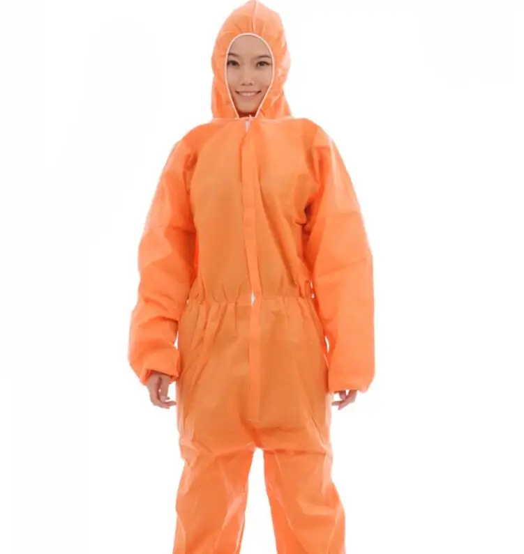 Disposable White Microporous Protective Coveralls For Children