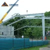 Steel Structural Space Frame Building Coal Shed warehouse