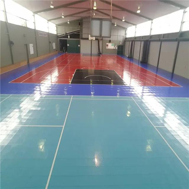 Multi color DIY futsal court design your own pp interlock futsal court