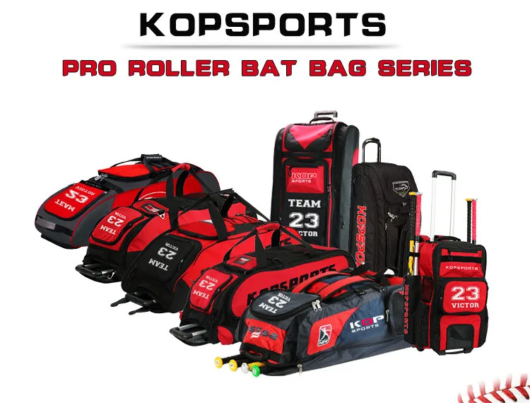 baseball catchers bag with wheels