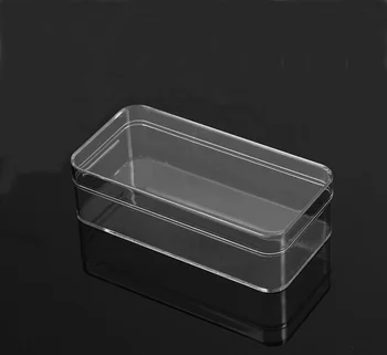 clear hard plastic boxes with lids