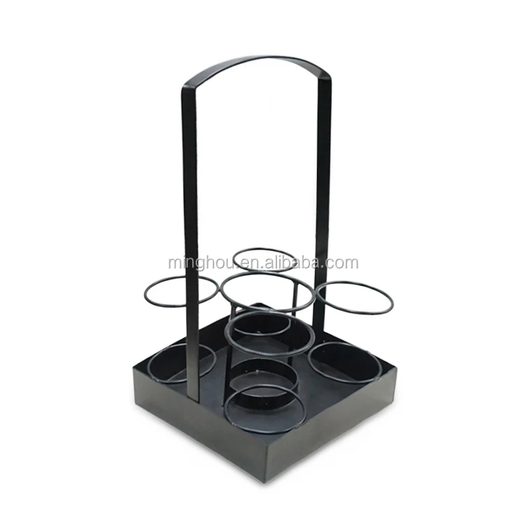 4 Bottle Portable Wine Carrier Metal Wine Bottle Holder With Handle Buy Wine Bottle Carrier