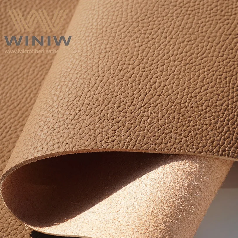China Best Car Seat Cover Material Interior Brown Leather Fabric In Stock Ready To Ship