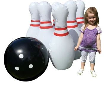 large plastic bowling set