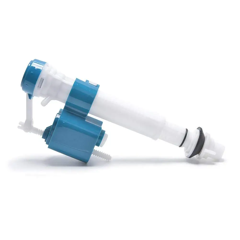 RDEXP White 21cm Height Toilet Bottom Inlet Fill Valve Split Push