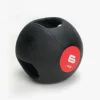 Good Medicine Ball Training Gym Fitness Exercise Two Grips Medicine Ball
