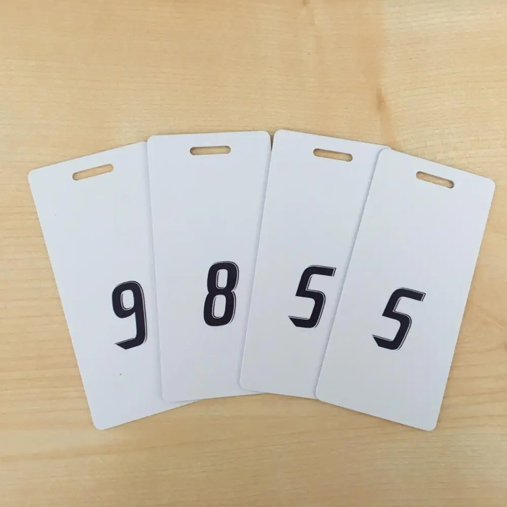 Plastic Travel Number Luggage Identifiers Tags Backpack Suitcase