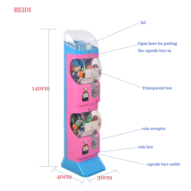 full size gashapon machine for sale