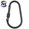 57mm Aluminum Gate glitter clasp hook carabiner