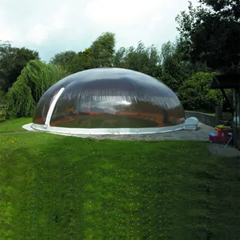 inflatable pool cover dome