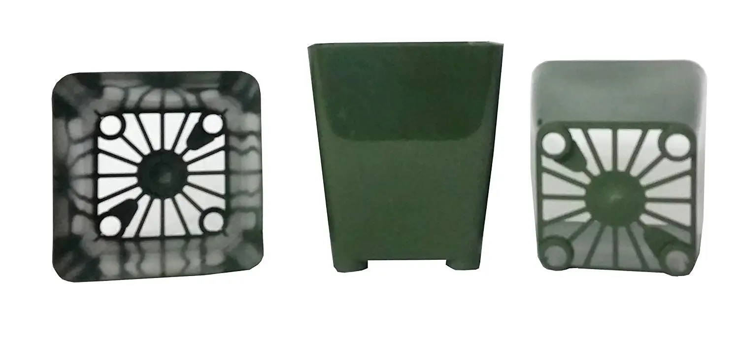 3 Inch Plastic Pots Find Deals On Line At Get Quotations 20 Pack Water Dance Square Plastic Pots For Plants 3 25 Inch