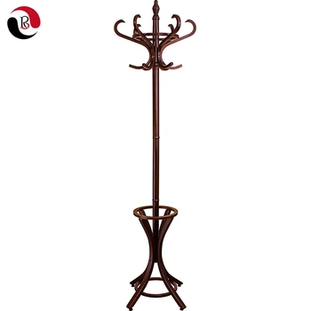 wrought iron coat rack