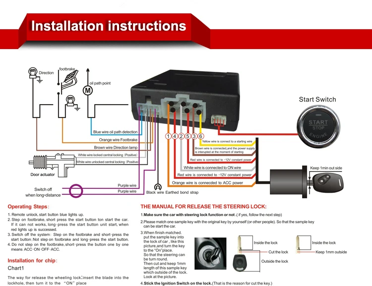 Smart start system схема подключения