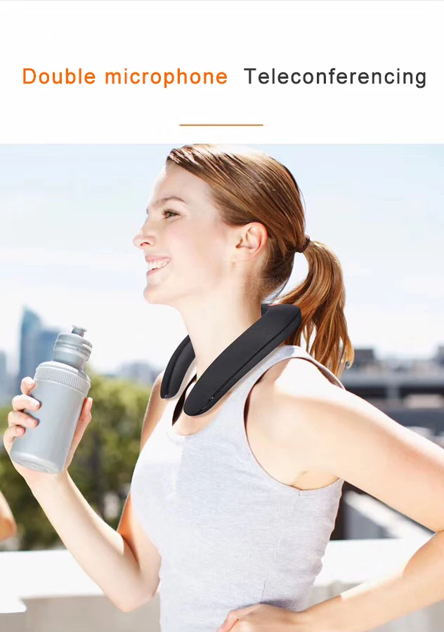 High Quality Soundwear Wireless Neckband Bluetooth Speaker For Music Players - ANKUX.COM