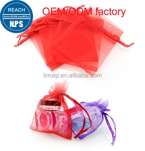 Mini Organza Pouch Sugar Packaging Bag Jewelry Organza Bags