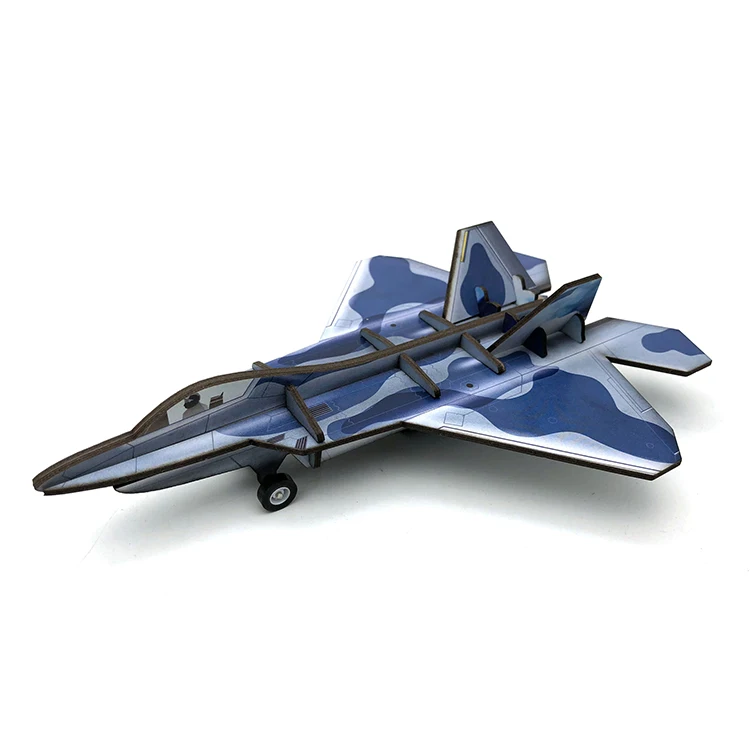 CUBICFUN 3D PUZZLE MINI MILITARY AIRCRAFT PLANES NEW 46 PIECES 8 MODELS 