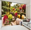 Landscape Beach Ocean Design 100% Polyester Living Room 3D Printed Office Car Window Curtain