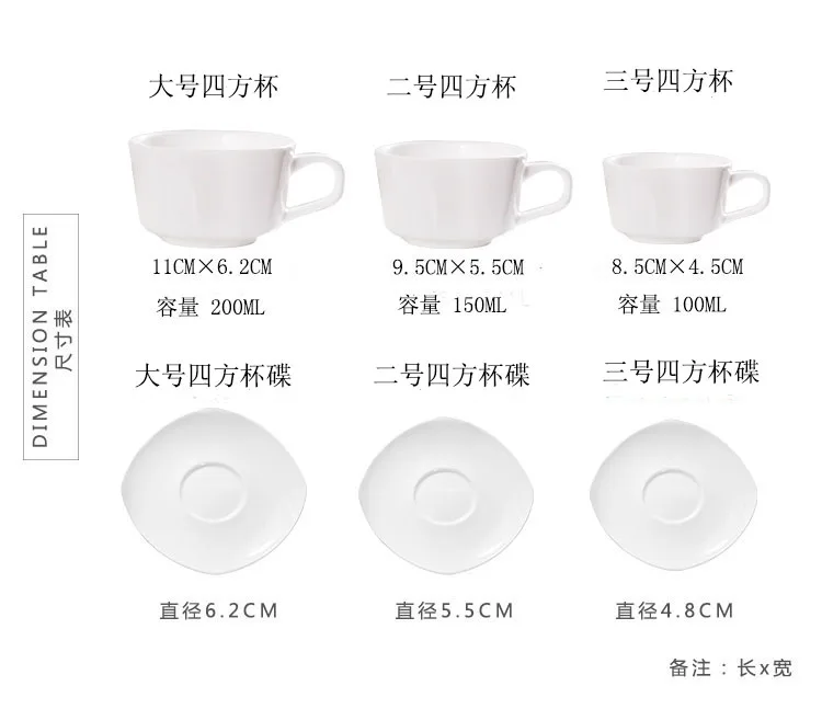 Antique Ceramic White Coffee Cup With Saucer Bulk Espresso Cups