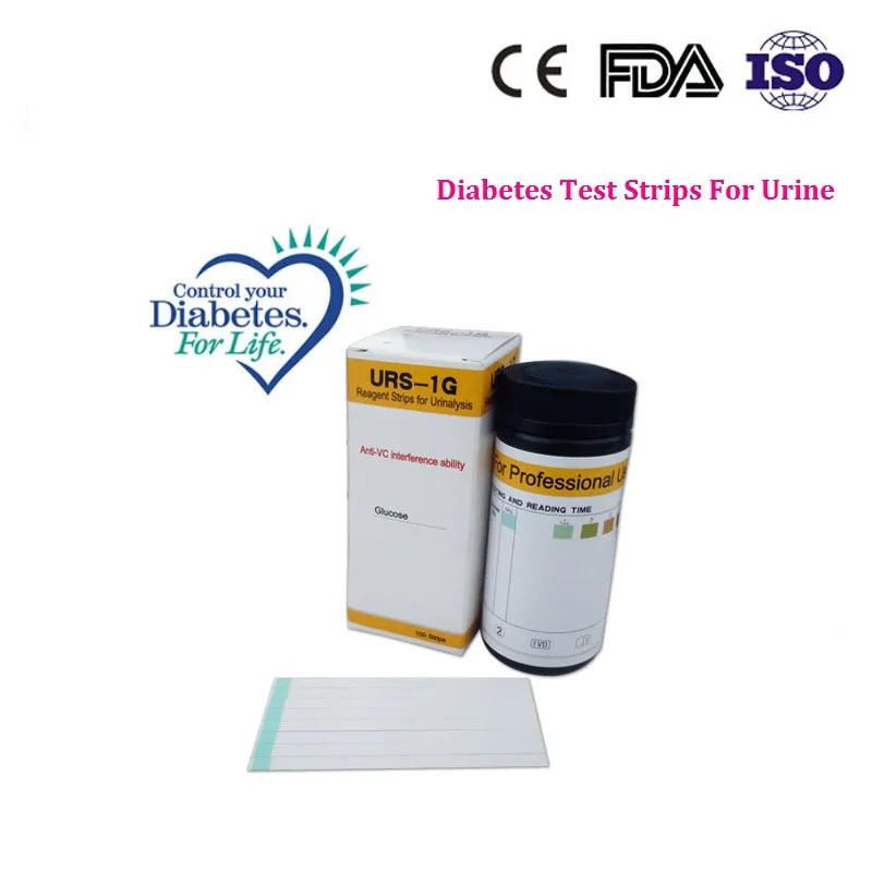 Iso Fda Hot Sale Amazon Diabetes Monitoring Home Diagnostic Glucose Urine Test Strip Buy Urine