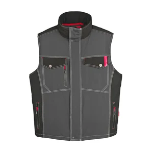 Mens work safety uniform design waistcoat bodywarmer custom Mens work safety uniform design waistcoat bodywarmer custom