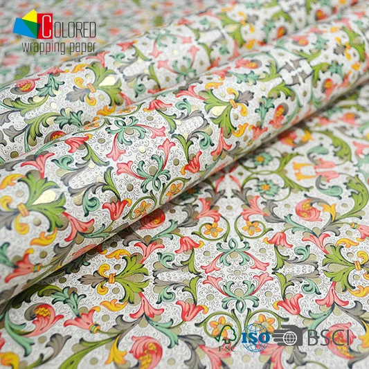 Italian Style Summer Design Printing Gift Wrapping Paper