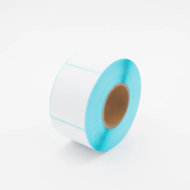 80*50mm d&eacute;coup&eacute; &eacute;tiquette autocollant pas cher prix pour rouleau d'&eacute;tiquettes thermiques