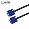 SIPU standard vga cable 3m computer male for HDTV PC monitor