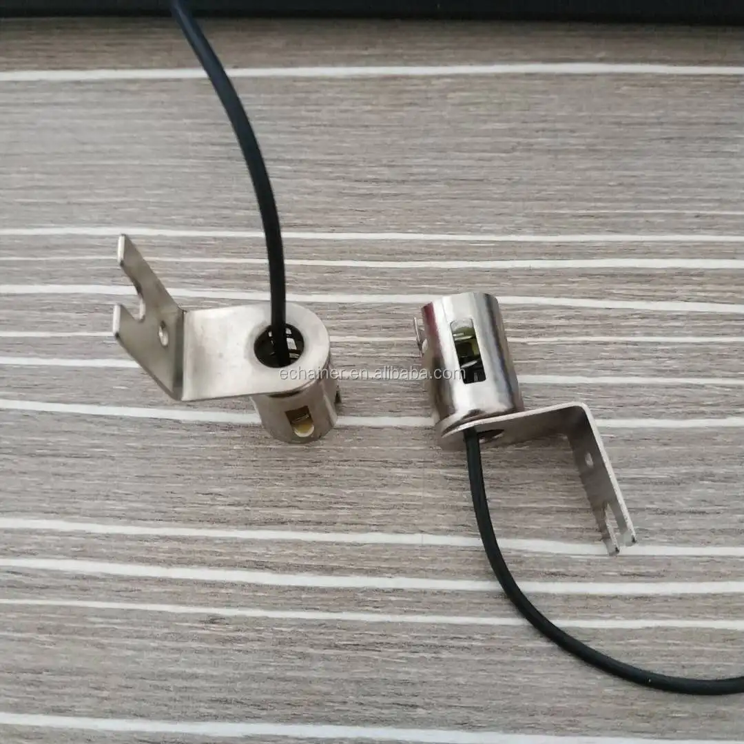 Brass Lamp Base Ba15d Bay15d Ba15s Socket With Wire Lampholder