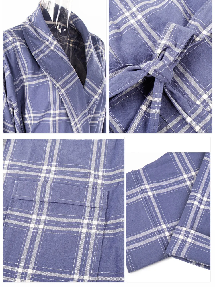 woolen bathrobe