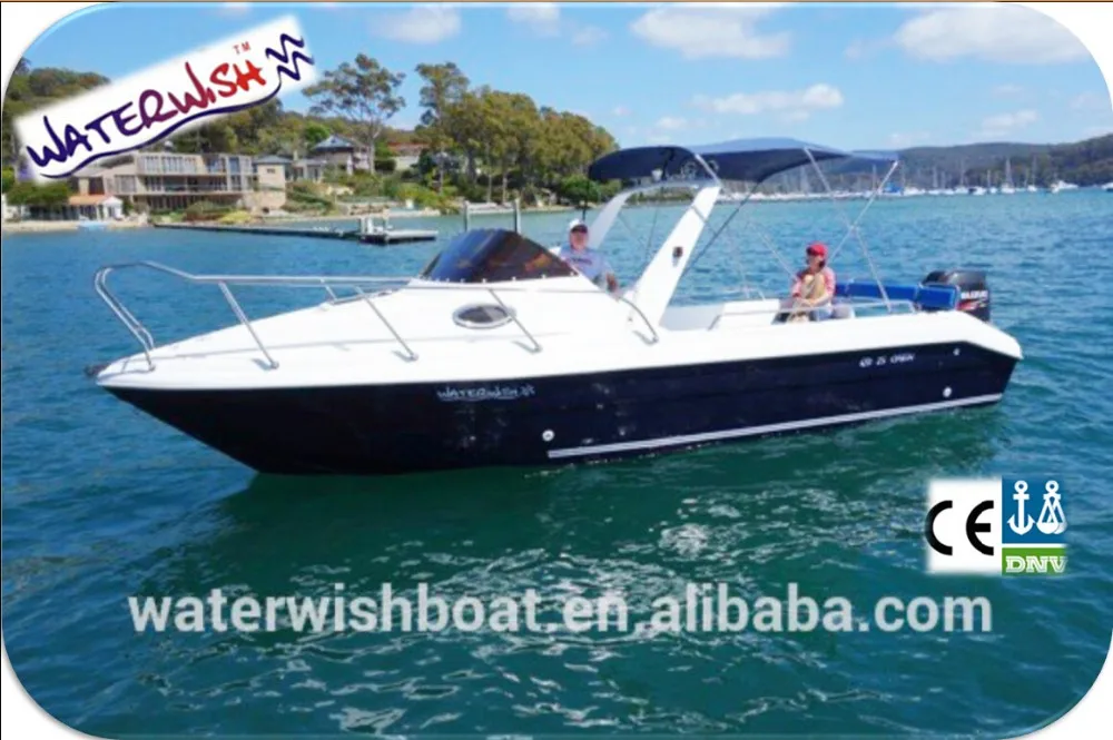 Waterwish Boat Qd25 Cabin Fishing Boat For Sale Buy Fishing Boat,Boat