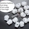 Halloween Decoration String Lights Lamp Series Ghost Spider Skeleton Frame Bats Battery Oprored Led Twinkle Light Spot