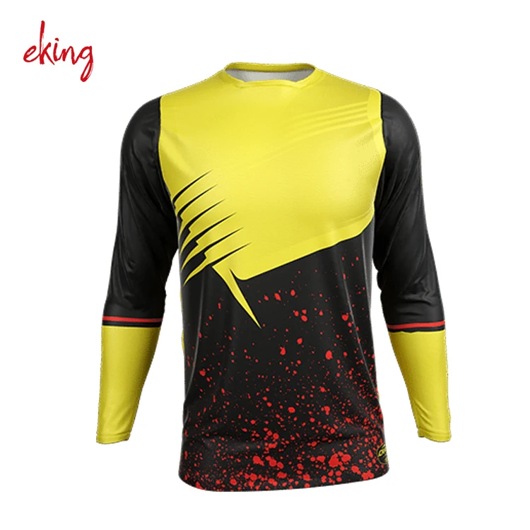 Free Sample Custom Mountain Bike Jersey Personalized Made Downhill