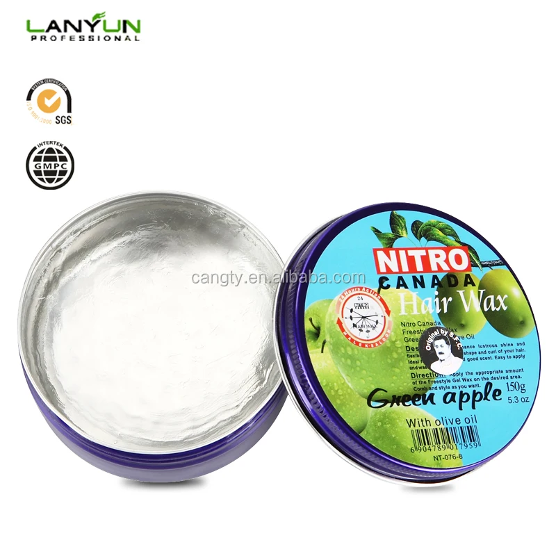 Oem Odm Natural Fruit Fragrance Olive Nitro Canada Hair Wax 100g