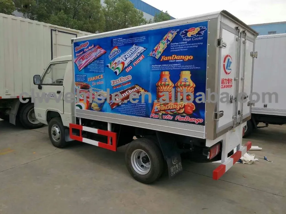 Good Design Ice Cream Refrigerated Box Truck Ice Cream Carrier Cooling