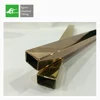 inox 201 304 316 golden stainless steel pipe/gold tube from China Foshan Market