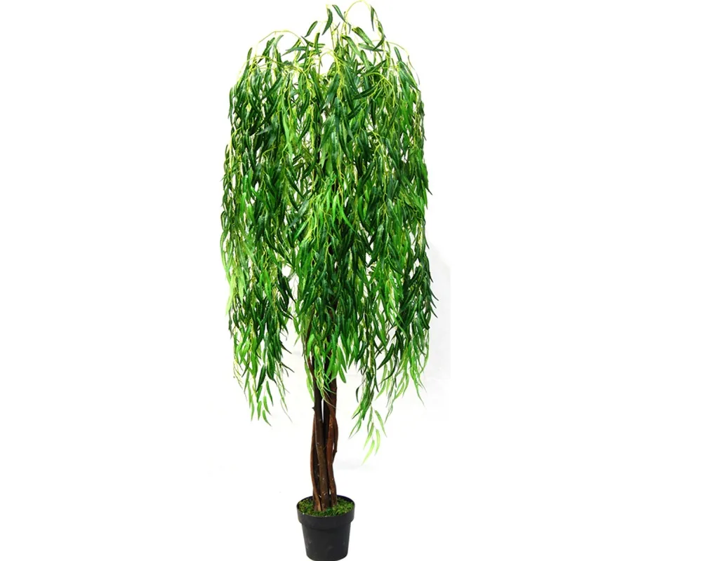 Home Garden Artificial Decorative Willow Branch Tree Plants And Trees