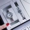 2017 New Ladies Watch + Diamond Bracelet Set Decoration quartz watch women watch