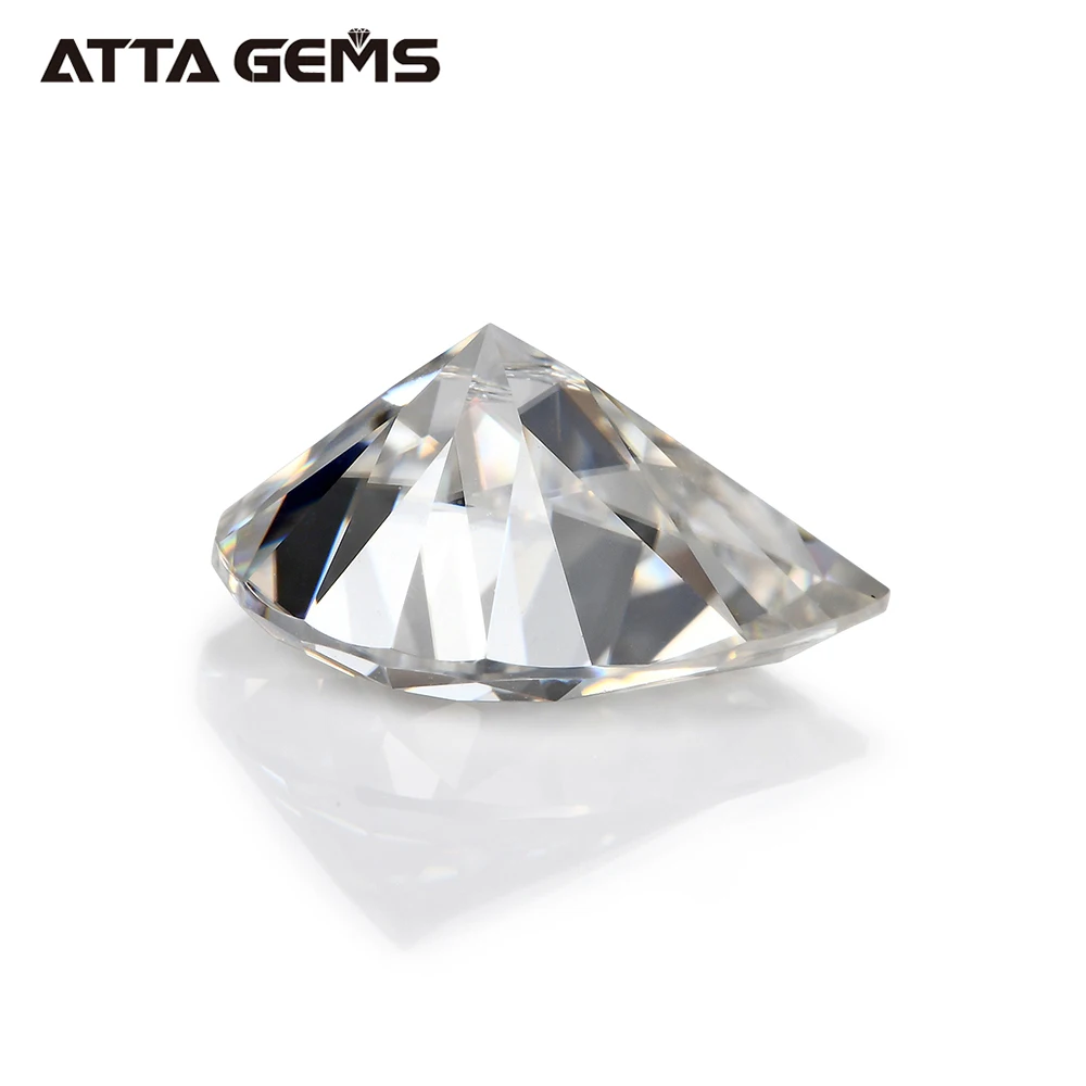 bis 1,455 Ct Moissanite IJ 0,420 Ct - Weiß Diamond - VVS1 Brillant 