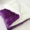 rolled up travel outdoor airline sports blanket stadium blanket sweatshirt throw blanket
